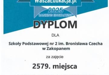 Zaszczytne 2 miejsce