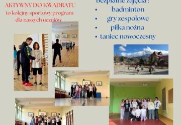 Aktywna Szkoła - Aktywny do kwadratu