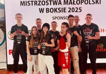 Nasi Uczniowie Mistrzami Małopolskiego Boksu!!!