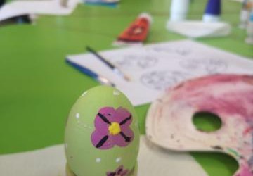 Pisanki - jajka malowane... Dzień Regionalny w klasie 4