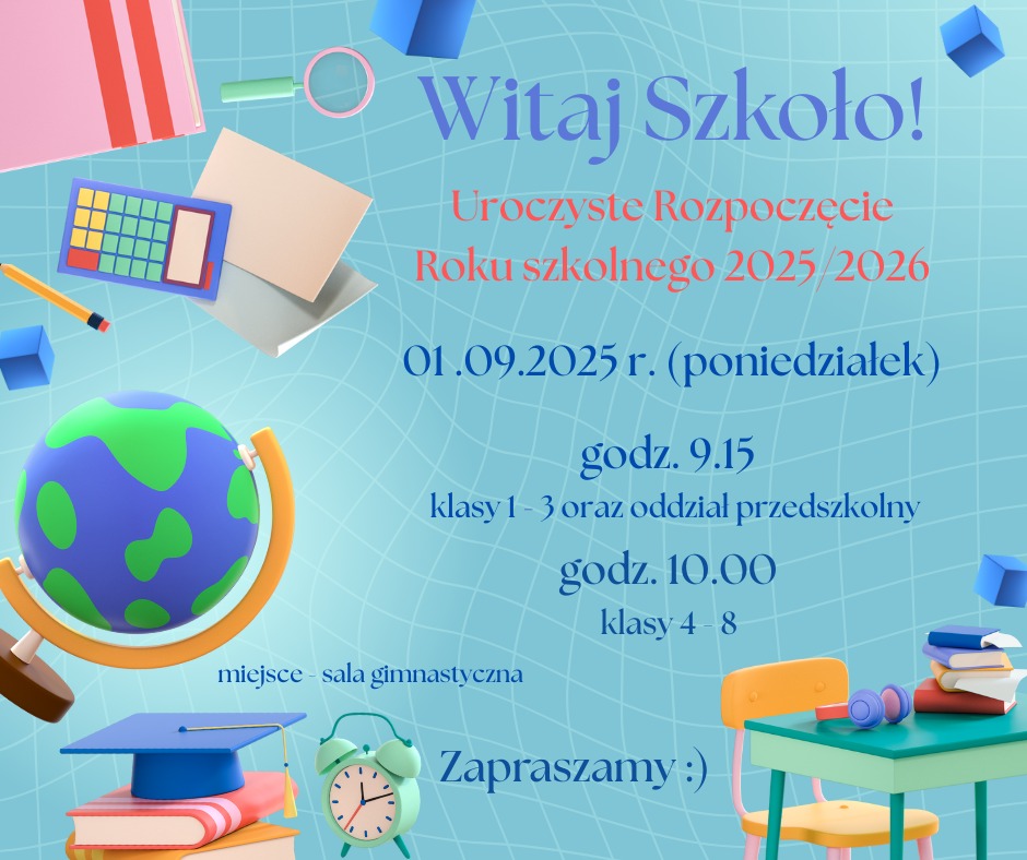 Witaj szkoło!