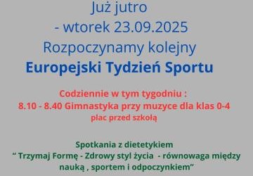Europejski Tydzień Sport