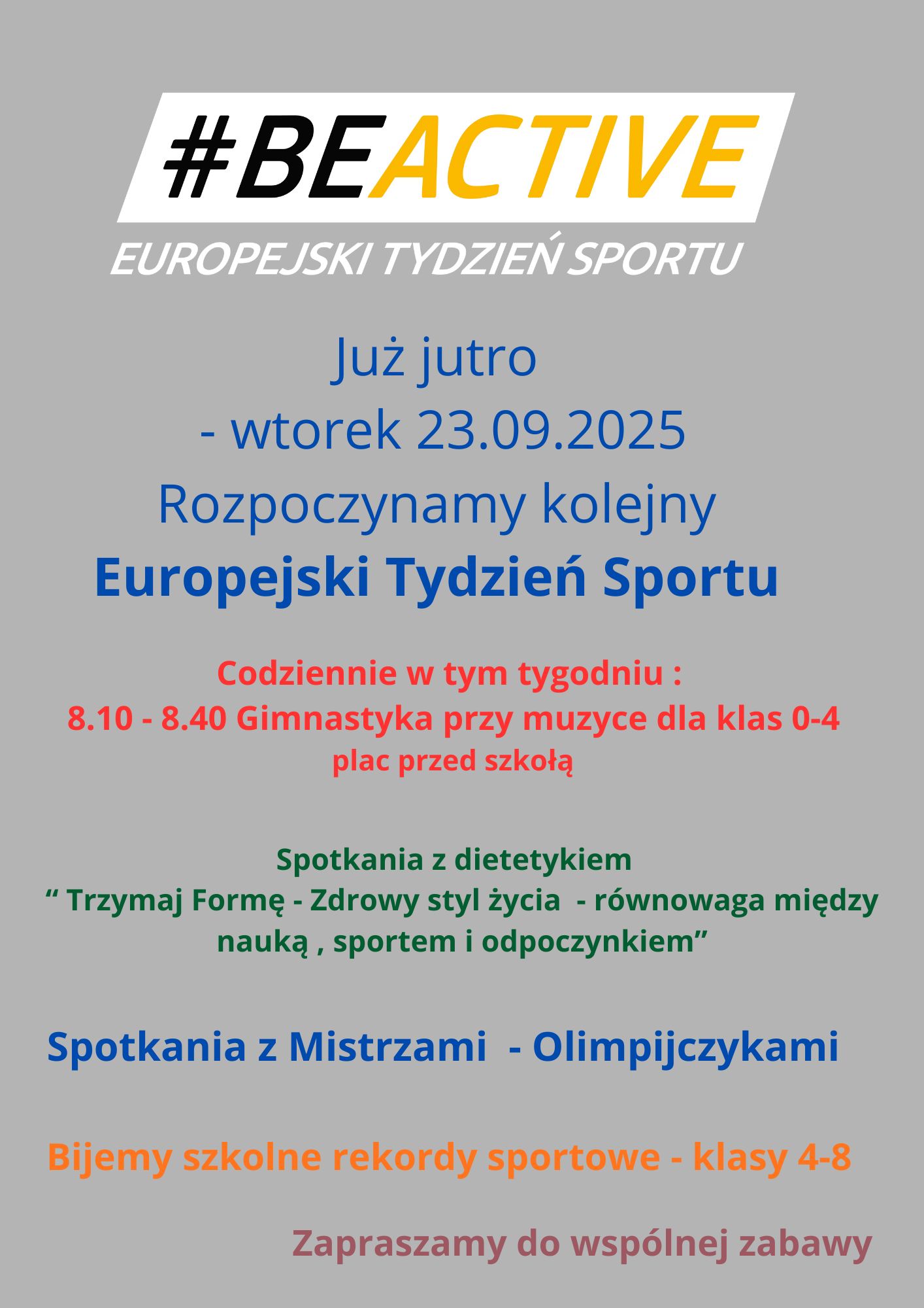 Europejski Tydzień Sport