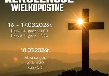 Rekolekcje Wielkopostne