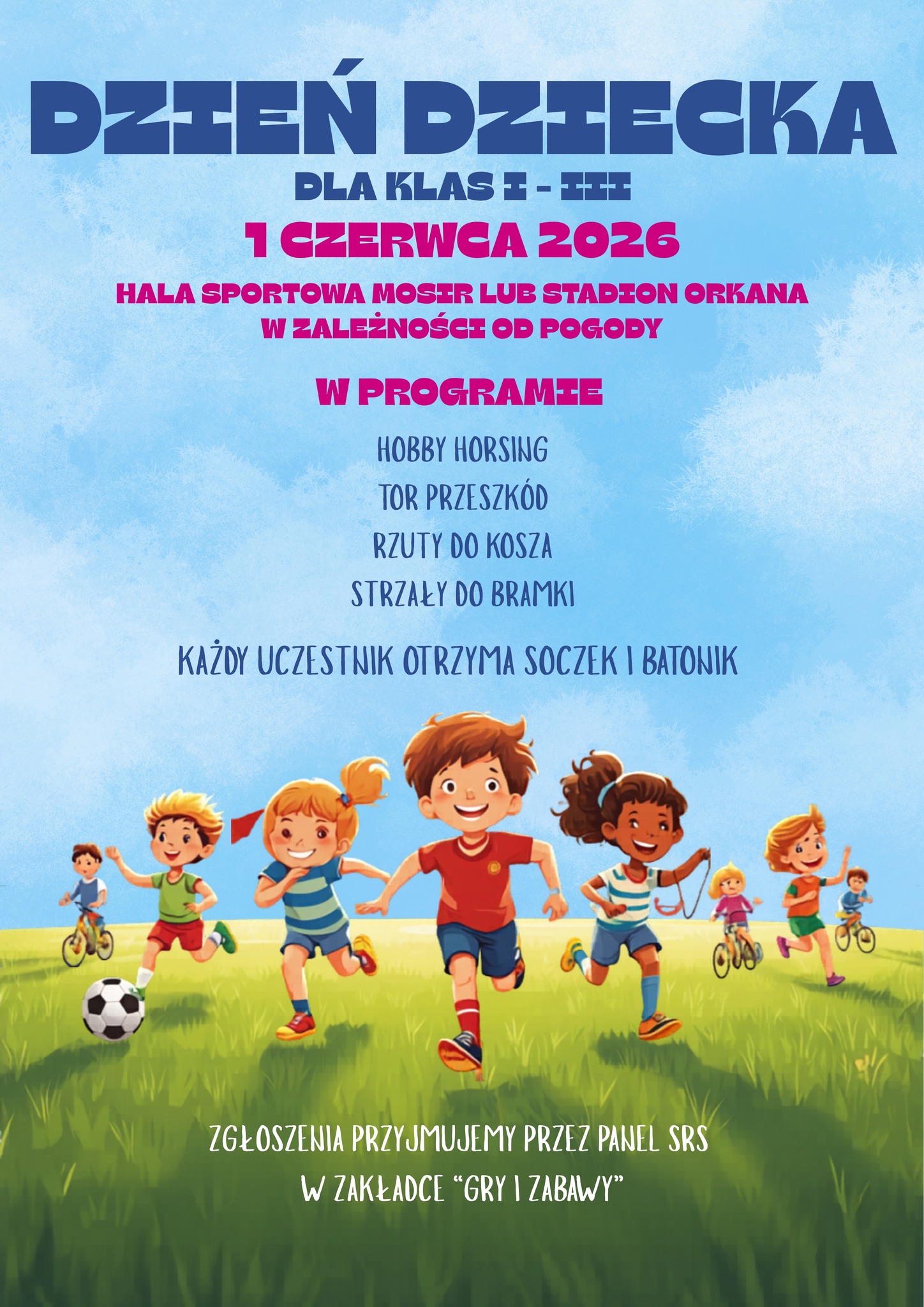 Dzień dziecka na sportowo!