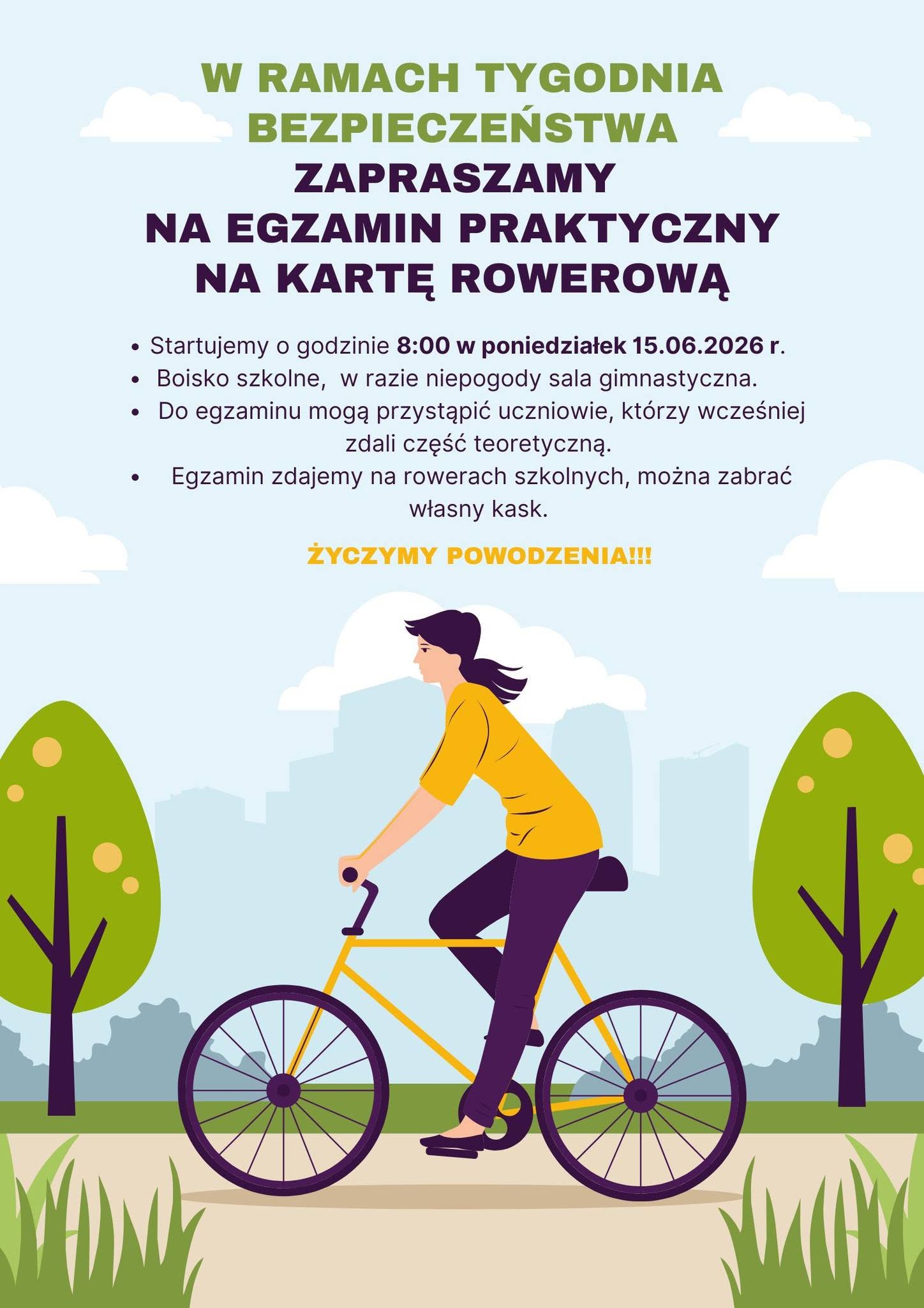 Egzamin na kartę rowerową