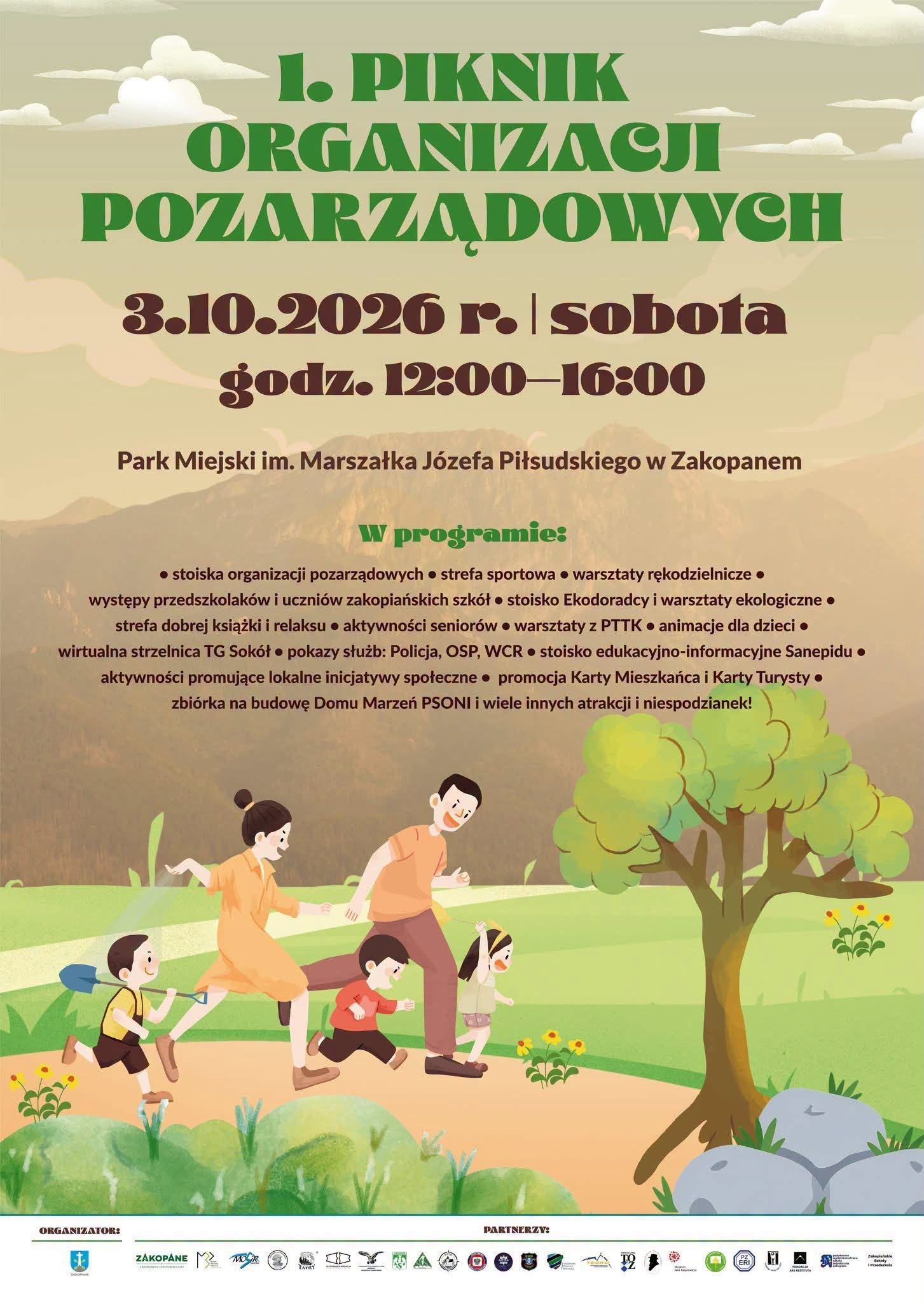 I PIKNIK ORGANIZACJI POZARZĄDOWYCH W ZAKOPANEM!